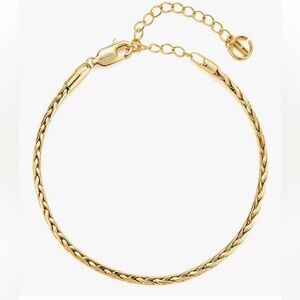 NEW 18k gold plated Elegant Gold Chain Bracelet